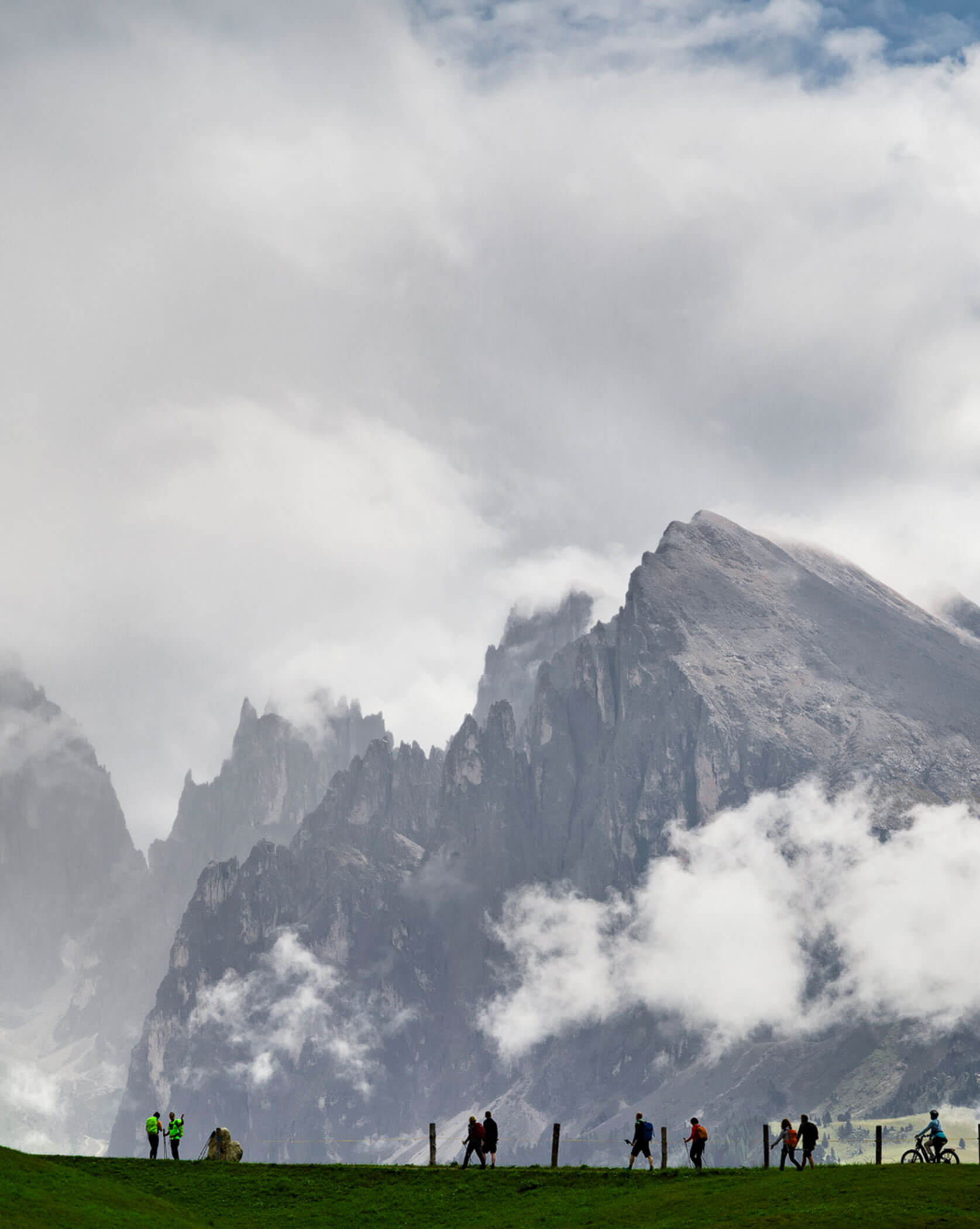 Wandern in den Bergen