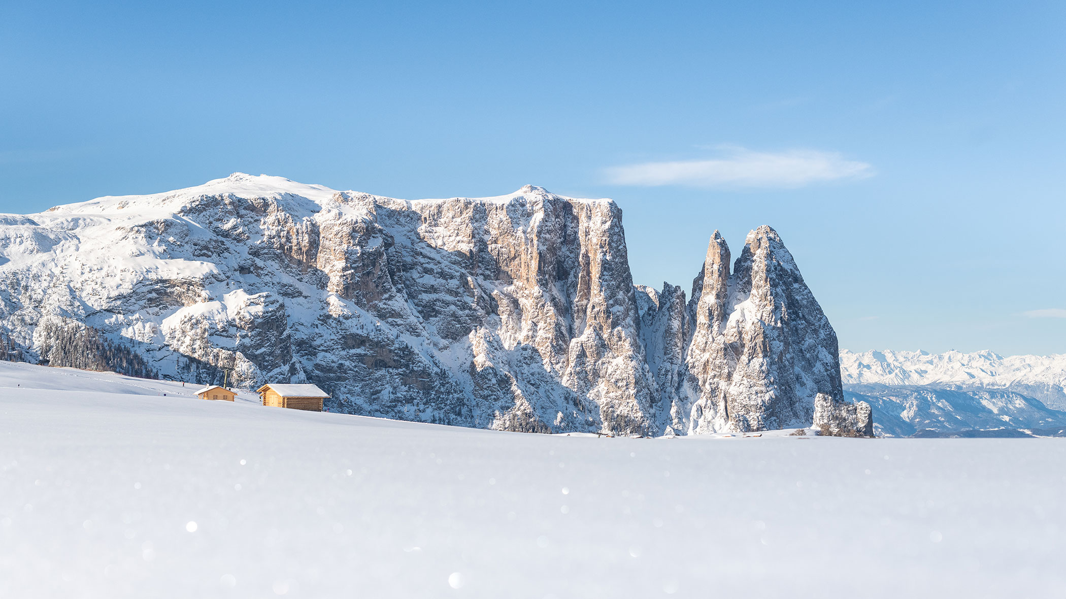 Seiser Alm im Winter - Sporthotel Platz